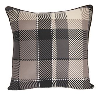 Donna Sharp Bear Hill Plaid Dec Pillow