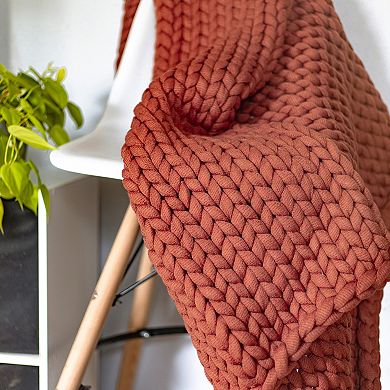 Donna Sharp Chunky Knit Throw