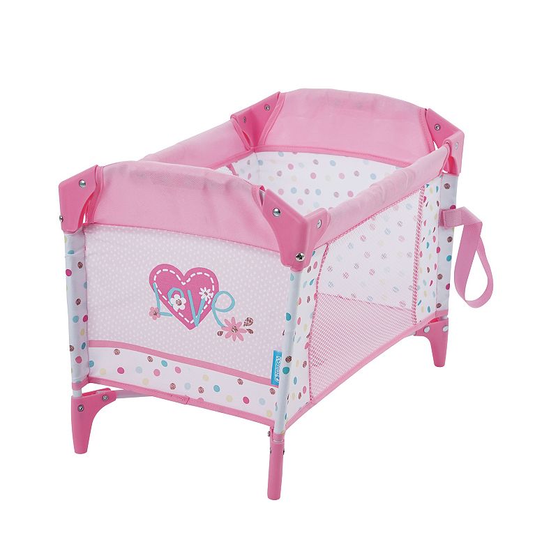 Hauck Love Heart Doll Play Yard Baby Doll Accessory, Multicolor