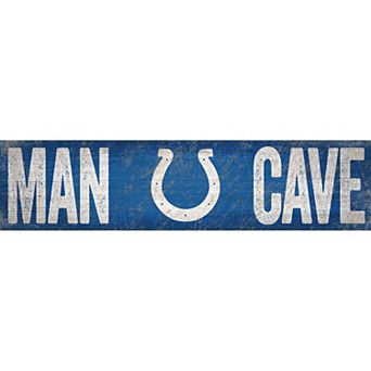 Indianapolis Colts Man Cave Wall Sign