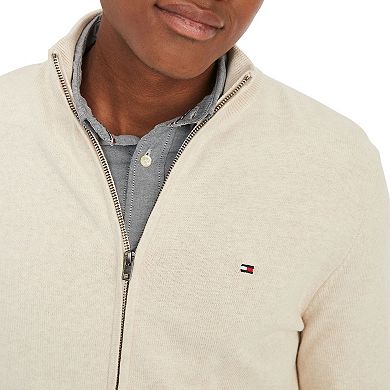 Men's Tommy Hilfiger Solid Full-Zip Sweater