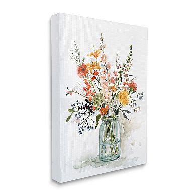 Stupell Home Decor Warm Summer Floral Bouquet Canvas Print Wall Decor