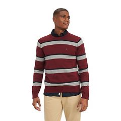 Mens Casual Striped Sweater $38.99  Men sweater, Mens outfits, Men casual