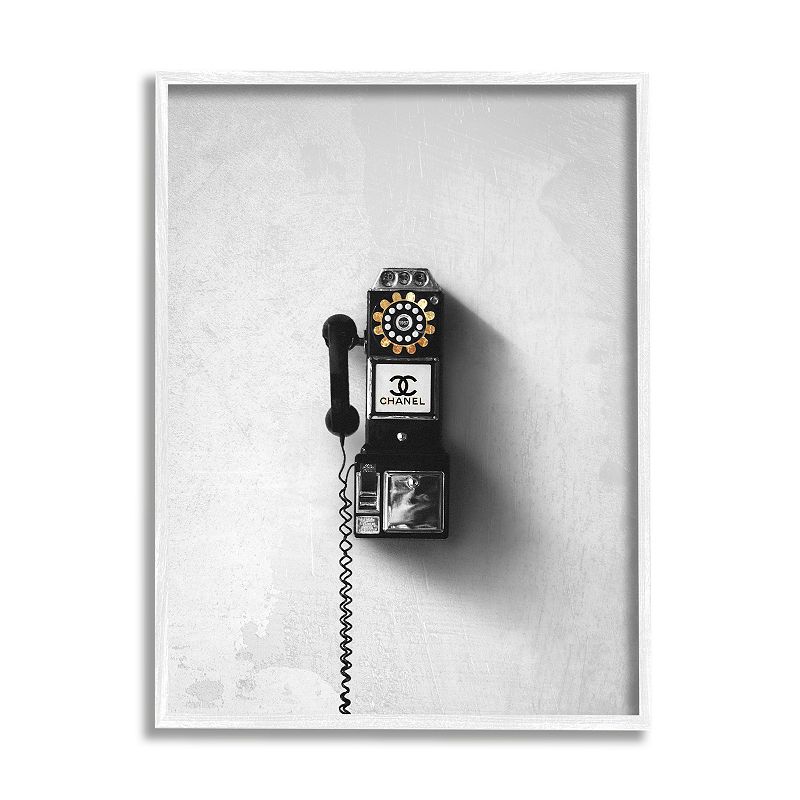 Stupell Home Decor Vintage Fashion Dial Phone Wall Decor, Multi