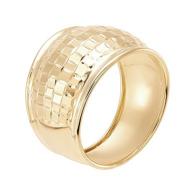 10k Gold Dome Ring Band