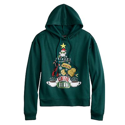 Juniors Friends TV Show Central Perk Christmas Hoodie