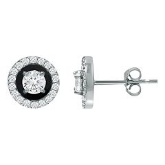 Sterling Silver Cubic Zirconia Earrings Jewelry Kohl s
