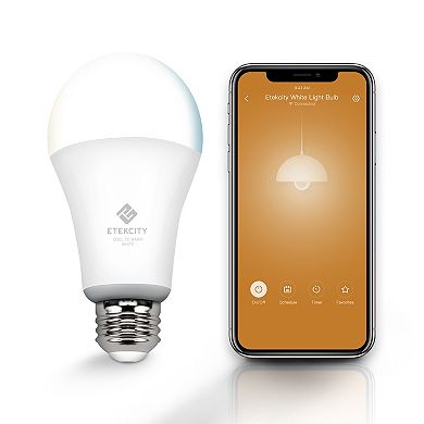 Etekcity Smart LED Cool-to-Warm White Light Bulb