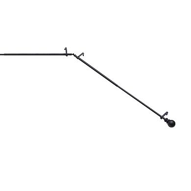 Kenney Bryce ¾” Decorative Bay Window Curtain Rod