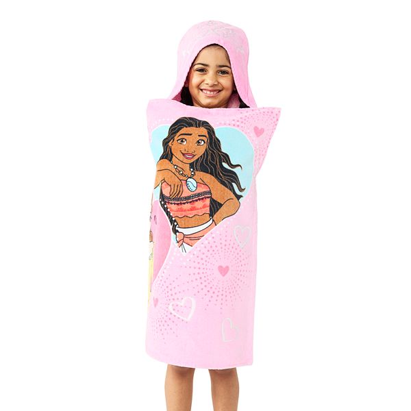 Disney princess hooded outlet towel