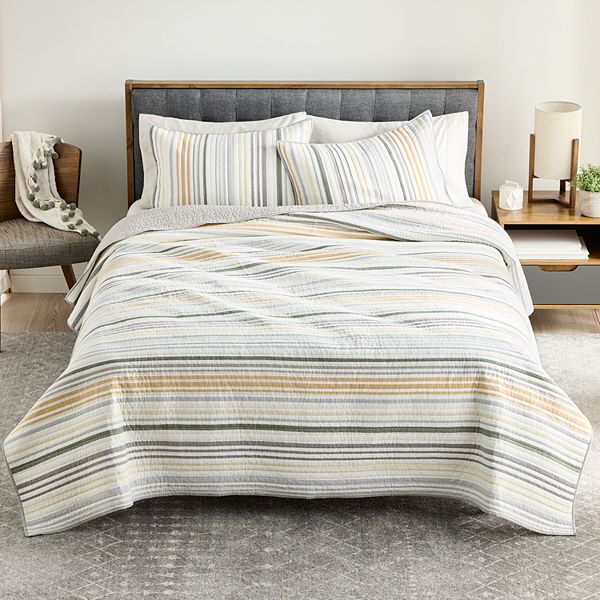 Sonoma Goods For Life® Plymouth Yarn Dyed Stripe Woven Quilt or Sham