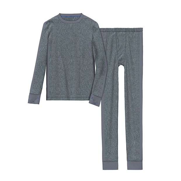 Boys 4-18 Cuddl Duds Fleece 2-Piece Base Layer Set