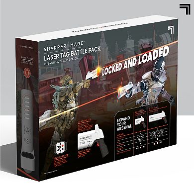The Sharper Image Toy Laser Tag Handtank Battle Pack