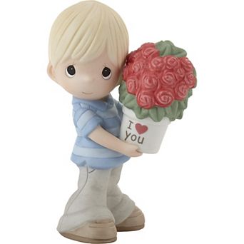 Precious Moments My Love For You Continues To Grow Blond Boy Figurine Table Decor