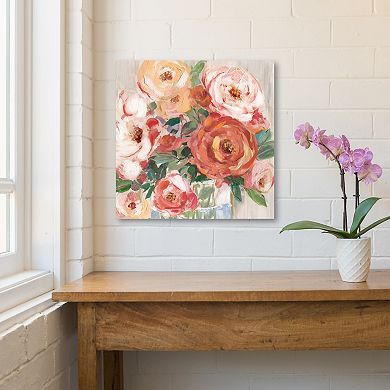 COURTSIDE MARKET Naive Bouquet II Canvas Wall Art
