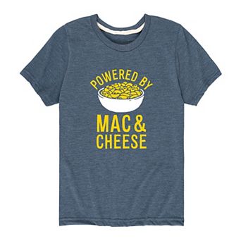 Boys 8-20 Powered By Mac And Cheese Graphic Tee