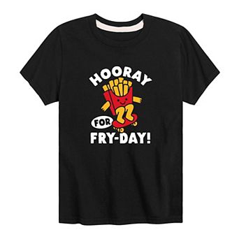 Boys 8-20 Hooray For Fry-Day Graphic Tee