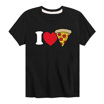 Boys 8-20 I Heart Pizza Graphic Tee
