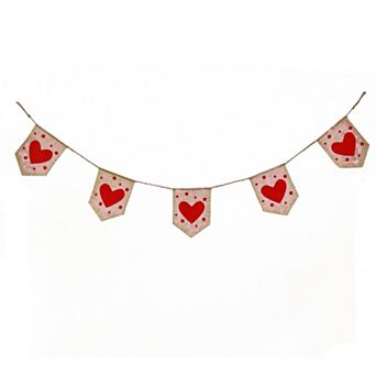 National Tree Company 6 ft. Valentine's Garland