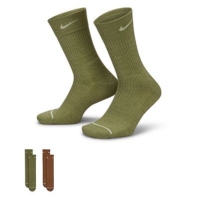 Men s Nike Everyday Essentials Cushioned 2 Pack Crew Socks