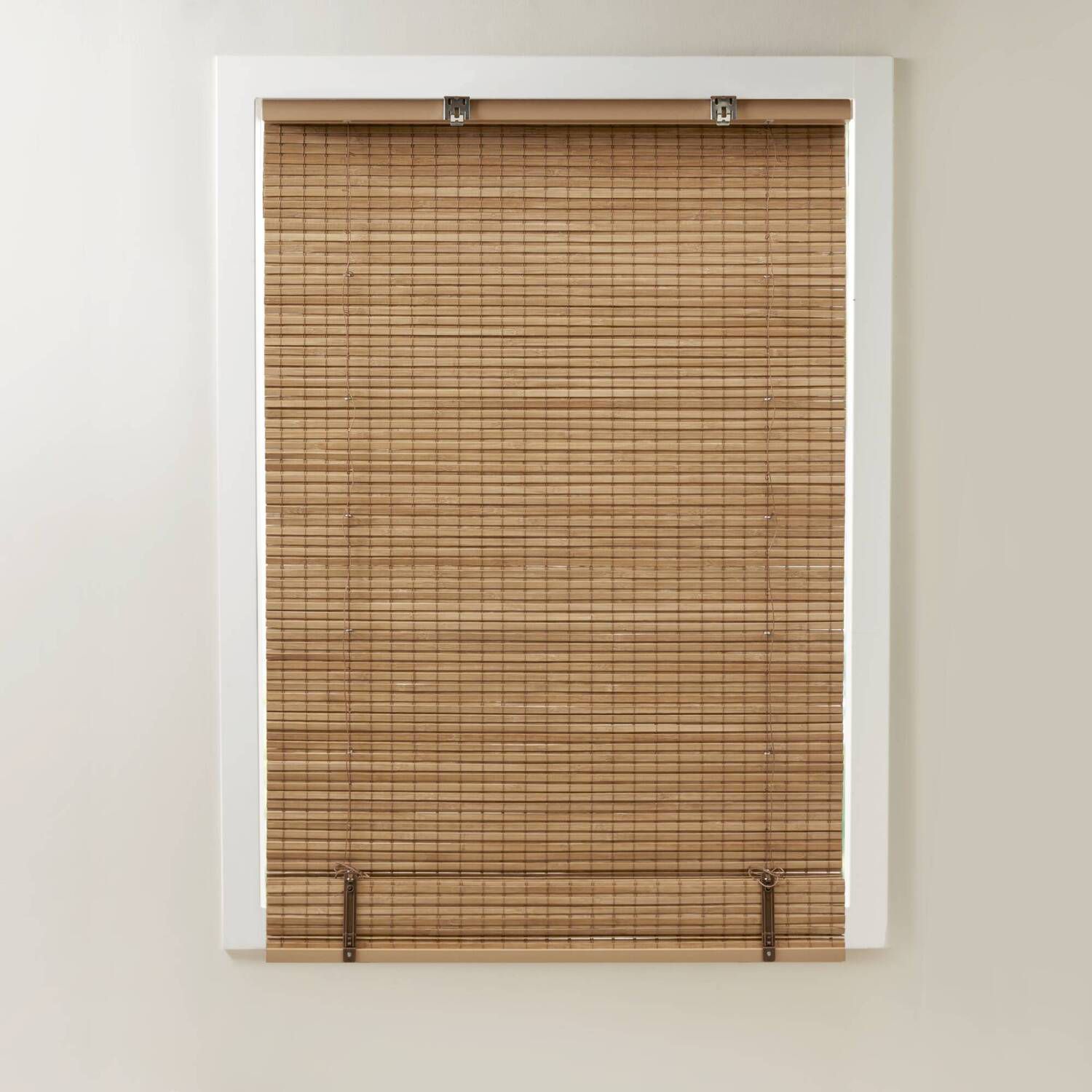 Madison Park Lyndon Bamboo Light Filtering Cordless Roman Shade