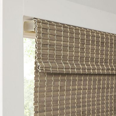 Madison Park Lyndon Bamboo Light Filtering Cordless Roman Shade