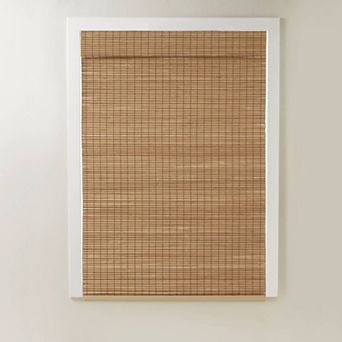 Madison Park Lyndon Bamboo Light Filtering Cordless Roman Shade