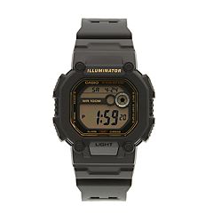 Casio Men's 10-Year Battery Digital Vibration Alarm Watch - W-735H