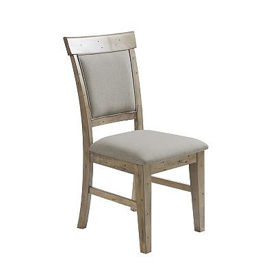 INK+IVY Oliver Upholstered Dining Side Chair 2-piece Set