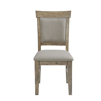 INK+IVY Oliver Upholstered Dining Side Chair 2-piece Set