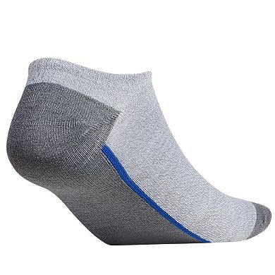 Men's adidas Superlite Linear 6-Pack No Show Socks