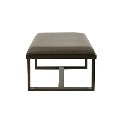 Madison Park Conner Upholstered Rectangular Cocktail Ottoman