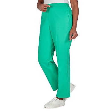 Petite Alfred Dunner Newport Pull-On Proportioned Pants
