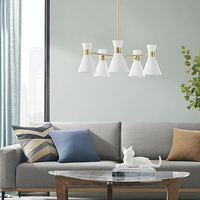 INK+IVY Ezra 5-Light Adjustable Chandelier