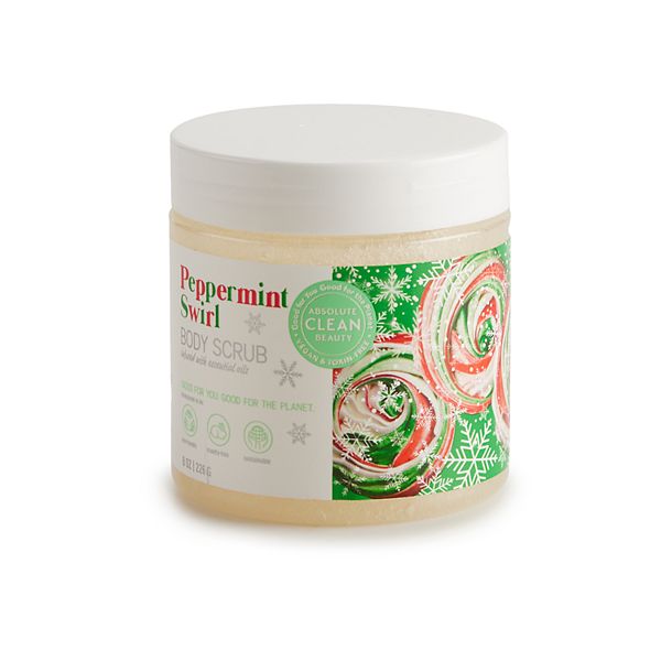 Scentworx By Slatkin And Co Peppermint Swirl 8 Oz Sugar Scrub 7945