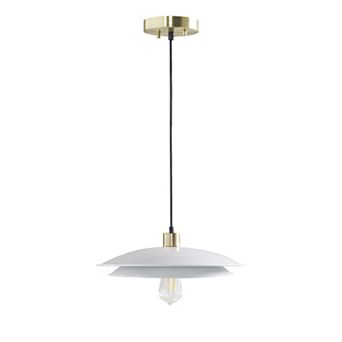 INK+IVY Saben Double Layered Disc Shade Pendant Ceiling Light