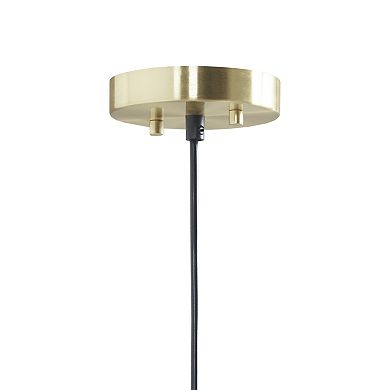 INK+IVY Saben Double Layered Disc Shade Pendant Ceiling Light