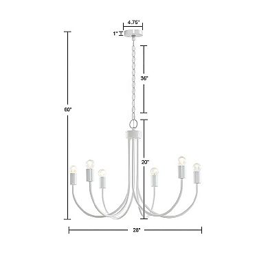 510 Design Ellie 6-Light Chandelier