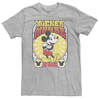 Big & Tall Disney Micky Classic Full Portrait Micky Mouse Tee