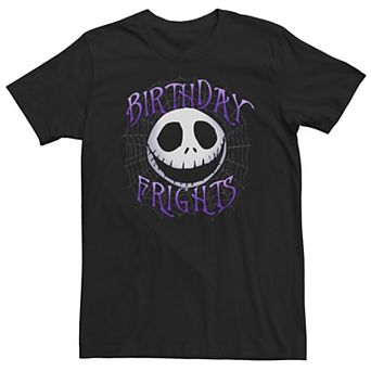 Big & Tall Nightmare Before Christmas Jack Portrait Birthday Frights Tee