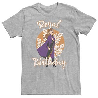 Big & Tall Disney Frozen 2 Anna Royal Birthday Tee