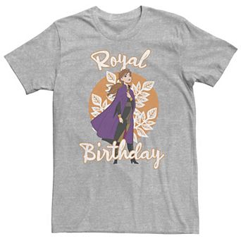Big & Tall Disney Frozen 2 Anna Royal Birthday Tee