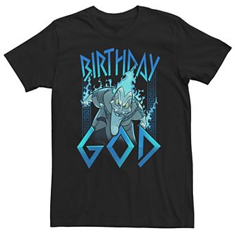 Big & Tall Disney Villains Hades Birthday God Tee
