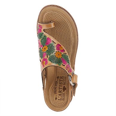L'Artiste By Spring Step Samya Women's Leather Sandals