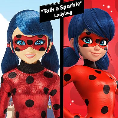 Playmates Miraculous Talk and Sparkle Ladybug Fashion Doll