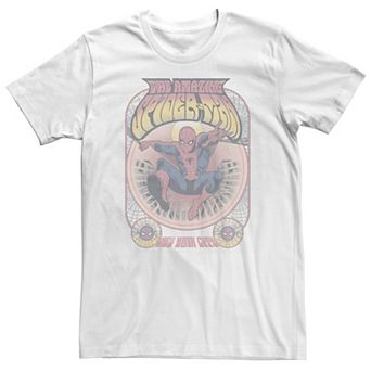 Big & Tall Marvel Classic Universe Distressed The Amazing Spider-Man Tee