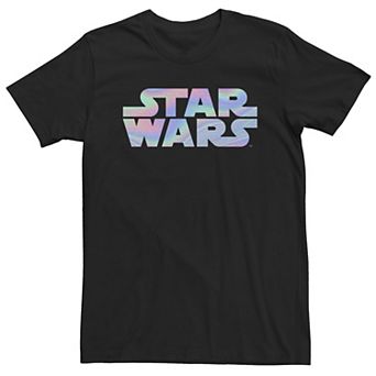 Big & Tall Star Wars Holographic Logo Tee
