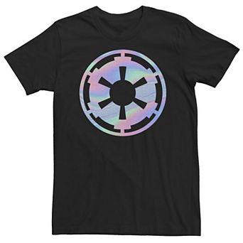 Big & Tall Star Wars Holographic Empire Symbol Tee