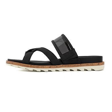 London Fog Stelanie Women's Thong Sandals