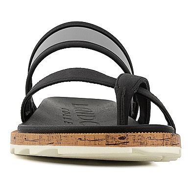 London Fog Stelanie Women's Thong Sandals